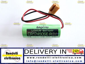 LITHIUM BATTERY 3V SANYO  CR17450SE-R A98L-0031-0012 A02B-0200-K102